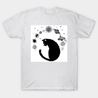 Planet cat T-Shirt